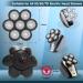 Shaver Blade Heads  LIGHWODE 7D Universal Head Shaver Replacement Blades Electric Razor Replacement Head Waterproof Wet & Dry Easy Install for Head and Face Compatible with Most Shavers Grey - Buy Online on GoSupps.com