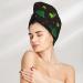St. Patrick's Day Microfiber Hair Towel Wrap - Quick-Dry Hair Turban for Women & Girls - Buy Online on GoSupps.com