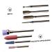 minkissy Nail Set Acrylic Nail Drill Bits Nail File Acrylic Nails Drill Bit Cuticle Drill Bits Diamond Drill Bits Professional Nail Drill Nail Grinding Head Earphone Manicure Metal - Buy Online on GoSupps.com