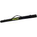 BRUBAKER XC Touring Cross-Country Ski Bag For 1 Pair of Skis and 1 Pair of Poles Black/Neon Yellow - 82 3/4 Inches/210 Cm
