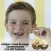 Palwin 12 Tooth Fairy Coins - Unique Patterns Goldtaler Souvenirs for Kids - Perfect Gift for Boys & Girls - Buy Online on GoSupps.com