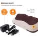 Gess Shiatsu Massage Pillow with Heat | 3D Rotating Neck & Back Massager for Home Office & Car - Perfect Relief for Muscles - Buy Online on GoSupps.com
