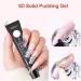  Cutiolly 3D Nail Art Gel 2 x Rhinestone Glue Gel for Nails UV Builder Gels Builder Solid Gels for Nail Charms DIY Nails Design - Buy Online on GoSupps.com