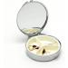 Portable Butterfly Pill Box - 3 & 2 Compartment Medicine Organizer | Travel-Friendly Vitamin Holder - 2pcs Jewelry Storage with Mirror - Buy Online on GoSupps.com