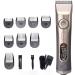 Professional Hair Trimmer & Clipper for Men - Electric Hair Cutting Kit with 8 Guide Combs | Ideal for Salon & Home Use - Buy Online on GoSupps.com
