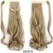 iLUU Medium Blonde with Bleach Blonde Highlights Clip in Ponytails Extension Wrap Around Long Curly Wavy Hair Extension 18 Inch Synthetic Hairpiece Ponytail Wig for Beauty Women 100g #16/613 16/613-medium blonde/bleach blonde - Buy Online on GoSupps.com