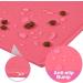 Juqiboom Pet Food Mat - Anti-Mess Non-Slip Silicone Cat Feeding Placemat 19x12 - Pink - Buy Online on GoSupps.com