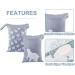 Maeau 2 Pack Reusable Wetbags for Diapers & Gym - Waterproof Baby Bags (30x40cm) - 36 Stylish Patterns - Buy Online on GoSupps.com