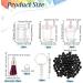 OLYCRAFT 204pcs Mini Cup Bubble Tea Keychain Kit - DIY Accessories Set for Earring Making with Rings, Tassels, Bubbles, Straws - No Glue Milky Tea Cup Pendant - Buy Online on GoSupps.com