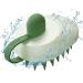 Premium Waterproof Silicone Hair Massage Device - Colorful Scalp Scrubber for Men & Women | Rosixehird Green - Buy Online on GoSupps.com