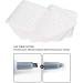 Nail Wipes for Lash Extensions - Gentle Soft Cotton Debris Removal Pads (White) | International Shipping Available - Buy Online on GoSupps.com