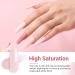 AZUREBEAUTY Dip Powder Nail Kit Starter 4 Colors Clear Pink Glitter Neutral Skin Transparent 12 PCS Dipping Powder Set All Seasons French Nail Art Base Top Coat Activator Liquid Manicure DIY Salon - Buy Online on GoSupps.com