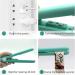 2 PACK Mini Bag Sealer Heat Seal - Handheld Food Resealer for Storage - Portable Smart Sealer with 45 Power Cable - Green+Purple - Buy Online on GoSupps.com