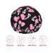 Women's Boston Terrier Dog Waterproof Shower Cap - Reusable Stretch Hem, Double Layers | Bath Cap - Buy Online on GoSupps.com