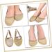 Healvian 4 Pairs Half Palm Toe Sleeve & Insoles for Ladies & Men's Pumps - Ballet Toe Pads & Sweat-Absorbing Socks - Buy Online on GoSupps.com