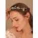 Denifery Rhinestone Green Crystal Wedding Hair Vine Headband - Blue Bridal Accessories for Women - Buy Online on GoSupps.com