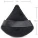 Washable Triangle Shape Powder Puff Mini Cosmetics Soft Cotton Face Powder Lightweight Puff Makeup Tools Beauty Puff Sticking Evenly Cosmetic Tools (Triangle Black_3pcs) - Buy Online on GoSupps.com
