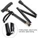 Aluminum Alloy Walking Stick Adjustable Lightweight Folding Support Climbing Portable LED Hand Cane for The Blind Elderly Men Women Crutches Journey - Buy Online on GoSupps.com