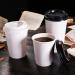 GOURMEX 1000 Disposable Coffee Cups | White Paper Cups Disposable Hot Cups | Ideal for Home Work and to-Go | Fits with Coffee Cups Disposable Lids (10oz) - Buy Online on GoSupps.com