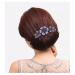KuuGuu 6 PCS Women Flower Hair Comb Pins Rhinestone Slide Clips - Bride Wedding Headdress Hair Accessories (Pattern_2) - Buy Online on GoSupps.com