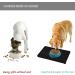 Reopet Silicone Pet Feed Mat - Waterproof Dog & Cat Mat with Elevated Edges | 87x57 cm - Black | Ideal for Mess-Free Feeding - Buy Online on GoSupps.com