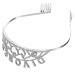 Beavorty Divorced Crown Headband Metal Divorced Letters Tiaras Hair Hoop Party Hair Decorations For Women
