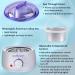 Waxing Kit with Wax Warmer, 6 Wax Beads & 10 Applicator Sticks - Painless Hair Removal for Full Body, Bikini, Brazilian - White - Buy Online on GoSupps.com