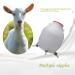 Happyyami Large Capacity Lamb Milk Feed Bucket with Nipples - Durable Animal Feeding Pot for Farm Bottle - Ideal for Lamb, Dog, Pig - 32X23CM - Buy Online on GoSupps.com