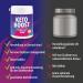 Keto Brn Night - Caffeine-Free Glucomannan & Chroma | Supports Metabolism | Vegan Dietary Supplement 90g (180 Capsules Equivalent) - International Shipping Available - Buy Online on GoSupps.com