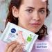 Nivea 3in1 Hello Beautiful Micelle Cleansing Towels - 25 Gentle Facial Makeup Remover Towels with Vitamin E (Pack of 5) - Ideal for All Skin Types Removes Waterproof Mascara - Buy Online on GoSupps.com