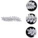 Mikinona 1pc Half up Hair Clip Wedding Decor Girl Hair Clip Hair Diamonds Crystal Hair Vintage Decor Bling Hair Barrettes Wedding Hair Pins Bridal Flower Comb Spiral Bride Zircon Headband - Buy Online on GoSupps.com