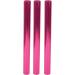 Kadimendium Smooth Surface Wear-Resistant Relay Baton 3pcs - Pink | Track and Field Sports - Buy Online on GoSupps.com