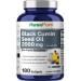 Black Seed Oil 2000 mg per Serving - 180 Softgel Caps (Non-GMO & Gluten-Free) Cold-Pressed Nigella Sativa Producing Pure Black Cumin Seed Oil with Vitamin E