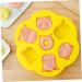 IMIKEYA 3 Pcs Steamed Rice Cake Mold Cookie Baking Ice Block Mold Animal Dessert Mould Ice Cube Silicone Cake Pan Candy Making Molds Candy Chocolate Soap Molds Fudge Bozai Cake Silica Gel 21.8X21.8CMx3pcs - Buy Online on GoSupps.com