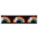 Rainbow U-nicorn Yoga Workout Bands Comfort Legs Booty Resistance Straps Physical Therapy Aids