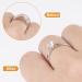 ARCUAT Ring Sizer Adjuster 12 Pack - Invisible Clear Silicone Ring Guard for Women Men - Ring Resizer Tightener Spacer - Resize Loose Rings Easily - Buy Online on GoSupps.com