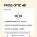 selfevolve Probiotic for Women - 40 Billion CFUs - Probiotic Supplement with Prebiotics - 60 Veggie Capsules - Buy Online on GoSupps.com