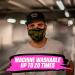 Muc-Off Camo Reusable Face Mask Large - Adjustable & Washable - Mid-Layer Filter - Camo L (1 Pack) - Buy Online on GoSupps.com