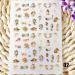Decor Water Transfer Stickers Nail Art Decoration Flower And Leaf Pattern 3D Nail Art Sticker Nail Decal Stickers Angel Pattern Stickers - Buy Online on GoSupps.com
