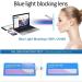 Tbhome Women's Cat Eye Blue Light Blocking Reading Glasses - Fashion Large Frame Computer Readers with Spring Hinges - Comfortable Black Design - Buy Online on GoSupps.com