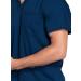Cherokee Men's V-Neck Scrubs Top with Pockets - Navy (Size Medium) - Buy Online on GoSupps.com