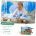 Bestonzon 2-Piece Tearproof Fabric Book Set for Babies & Toddlers - Touch & Feel Books for Newborns 0-6 Months - Buy Online on GoSupps.com