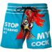WORPBOPE Men's Summer Quick Dry Beach Shorts - Personalized Printing, Drawstring Waist, Breathable Swimwear - B_blue Large - Buy Online on GoSupps.com
