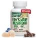 Organic Lion s Mane Capsule: 10:1 Concentration Equals 10 000mg Mushroom Enhanced with Blueberry for Vitality Mental Clarity and Concentration 120 Plant-Based Capsules (No Tablets/Powder) 120 Count (Pack of 1)