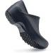 Shoes for Crews Cobalt Women's Slip Resistant Work Clog Shoes - Black, Size 8 Women/8 Men - Buy Online on GoSupps.com