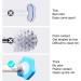 Fegtrty Disposable Toilet Cleaning System Disposable Toilet Flushable Refill Brush Flushable Refills - 144 Refills - Buy Online on GoSupps.com