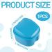 Buy Leakproof Dental Prosthesis Box - Sustainable Denture Storage & Cleaning Cup | International Shipping - Buy Online on GoSupps.com