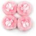 Super Bellies Happy Powder Puff Baby Powder Puff Glitter Round Bow Baby Powder Puff Bow Knot Body Powder Puff Round Powder Puff Makeup Sponge Bulk One Size Pink - Buy Online on GoSupps.com
