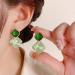 Shop Lymph Drainage Turmaline Energy Earrings - Magnetogen Lymph Flow Earrings for Women - Green One Size - International Shipping Available - Buy Online on GoSupps.com