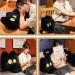 OUKEYI Cat Pillow Plush Black Cat Plush Toy Soft Plush Doll Kawaii Black Cat Stuffed Animals for Kids Birthday Girlfriend Valentines (15.7"/40cm) - Buy Online on GoSupps.com